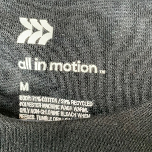 All in Motion Mens Tech Fleece Crewneck Pullover Athletic Size M - Picture 4 of 9